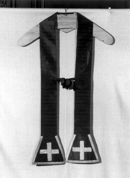 stola, opera isolata - manifattura genovese (secc. XIX/ XX)