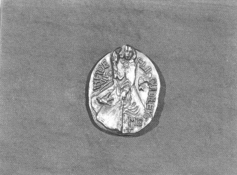 papa Paolo VI/ Cristo benedicente (medaglia pontificia, opera isolata) - bottega romana (seconda metà sec. XX)