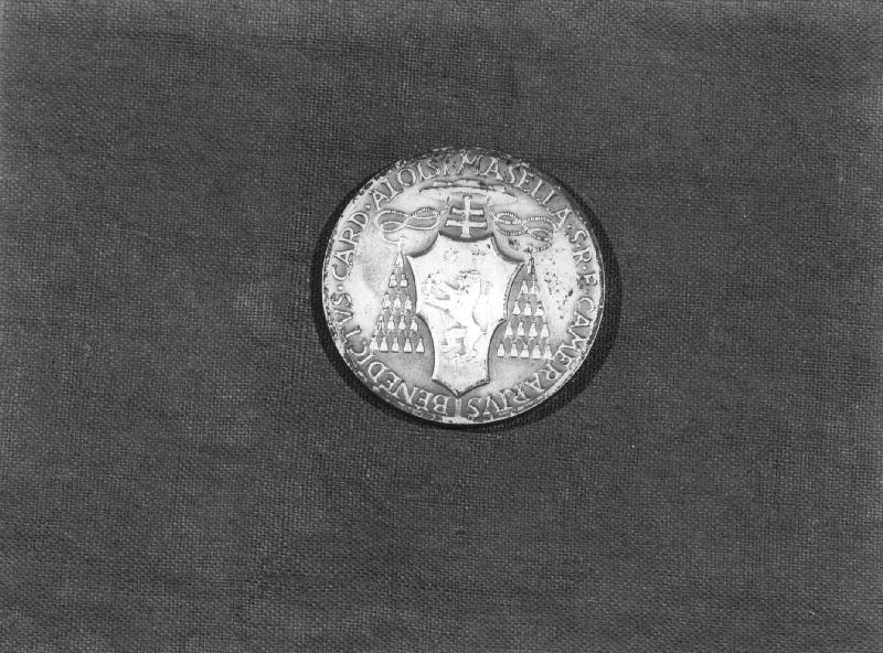 medaglia pontificia, opera isolata - bottega italiana (sec. XX)