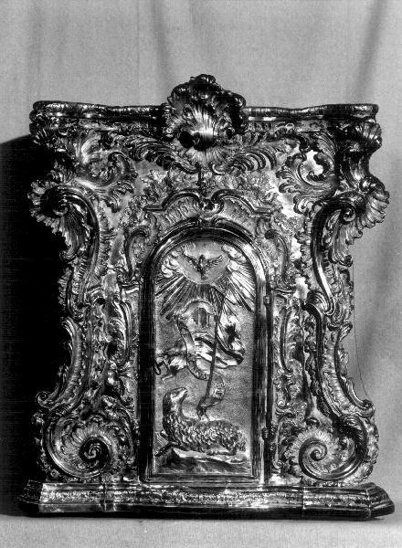 tabernacolo, opera isolata - bottega genovese (sec. XVIII)