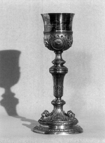 simboli della passione (calice, opera isolata) - bottega romana (sec. XIX)