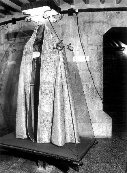 presentazione di Gesù al tempio (piviale, opera isolata) - manifattura genovese (primo quarto sec. XVI)