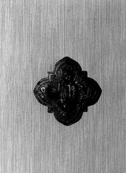 San Giovanni Evangelista (formella, elemento d'insieme) - produzione italiana (primo quarto sec. XVI)