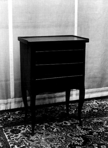 comodino, opera isolata - produzione italiana (primo quarto sec. XX)