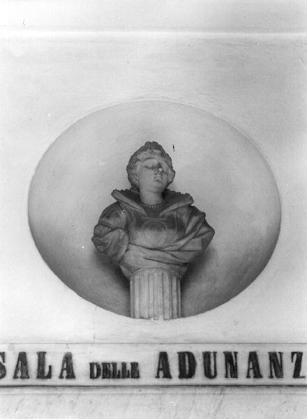 busto femminile (busto, opera isolata) - bottega ligure (secc. XVIII/ XIX)