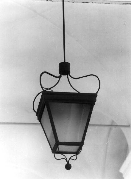 lampadario, serie - PRODUZIONE LIGURE (inizio sec. XIX)