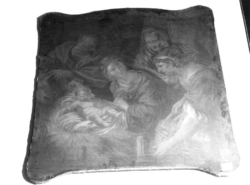 ADORAZIONE DEI PASTORI (dipinto, opera isolata) - ambito genovese (primo quarto sec. XVII)