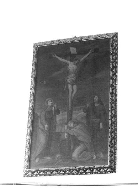crocifissione di Cristo (dipinto, opera isolata) - ambito genovese (seconda metà sec. XVI)