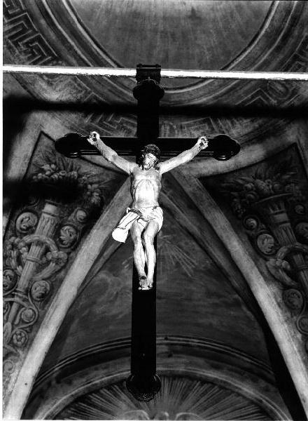 CRISTO CROCIFISSO (crocifisso, opera isolata) - bottega genovese (seconda metà sec. XVIII)