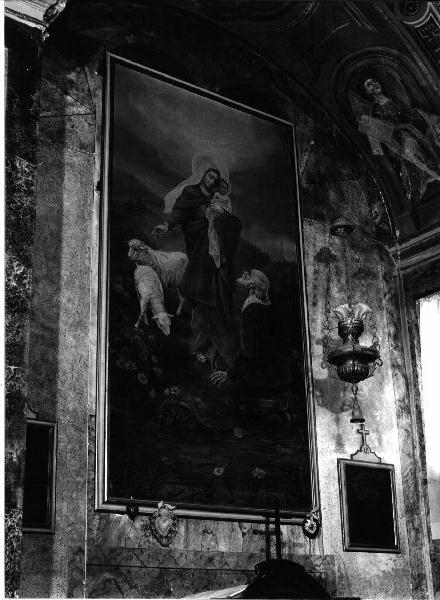 MADONNA DELLA GUARDIA (dipinto, opera isolata) di Bourillon G (sec. XX)