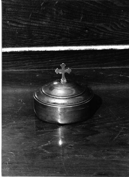 scatola per ostie, opera isolata - bottega genovese (secondo quarto sec. XIX)
