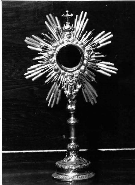 cherubini (ostensorio - a raggiera, opera isolata) - bottega genovese (sec. XVIII)