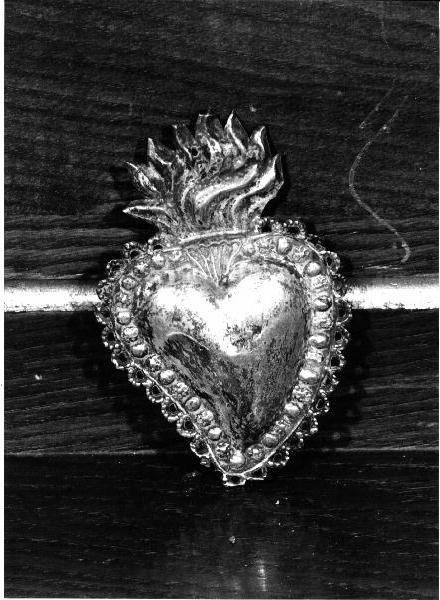 ex voto, opera isolata - bottega italiana (seconda metà sec. XIX)