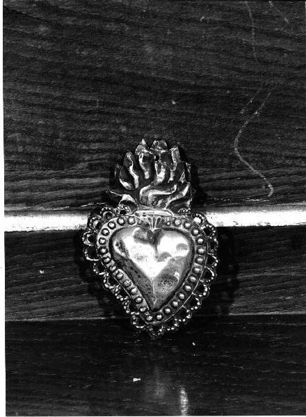 ex voto, opera isolata - bottega italiana (seconda metà sec. XIX)