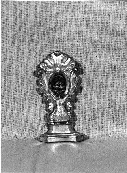 reliquiario, opera isolata - bottega ligure (secc. XIX/ XX)