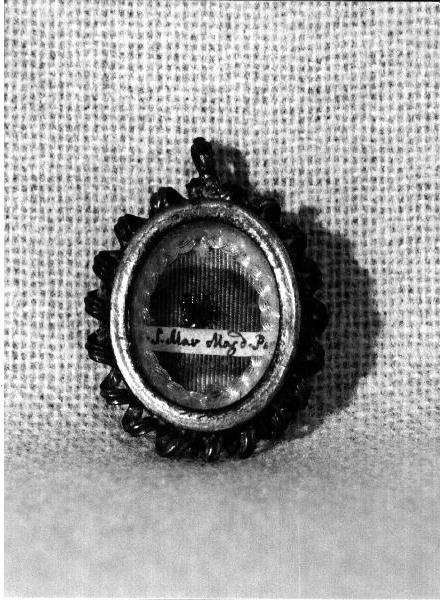 reliquiario, opera isolata - PRODUZIONE LIGURE (secondo quarto sec. XVIII)