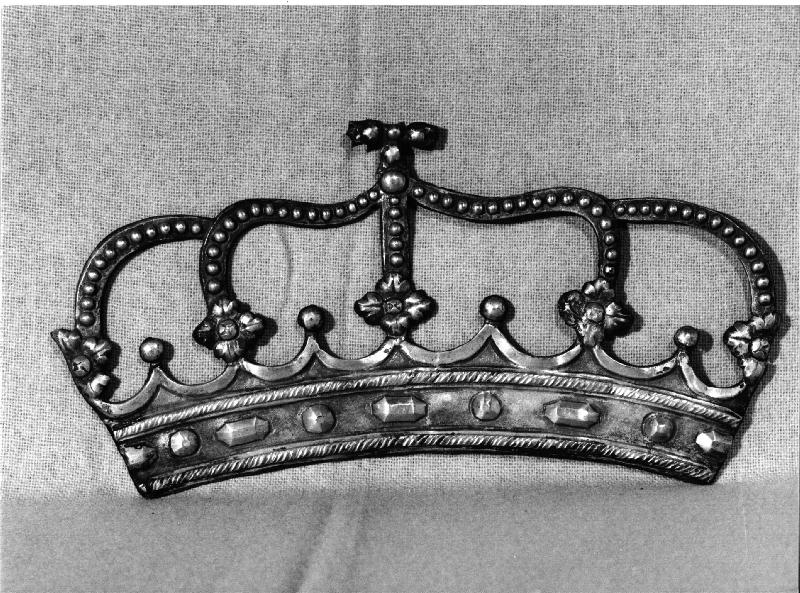 corona, opera isolata - PRODUZIONE GENOVESE (secc. XIX/ XX)