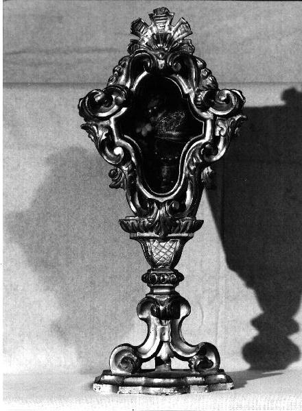 reliquiario, opera isolata - bottega genovese (sec. XIX)