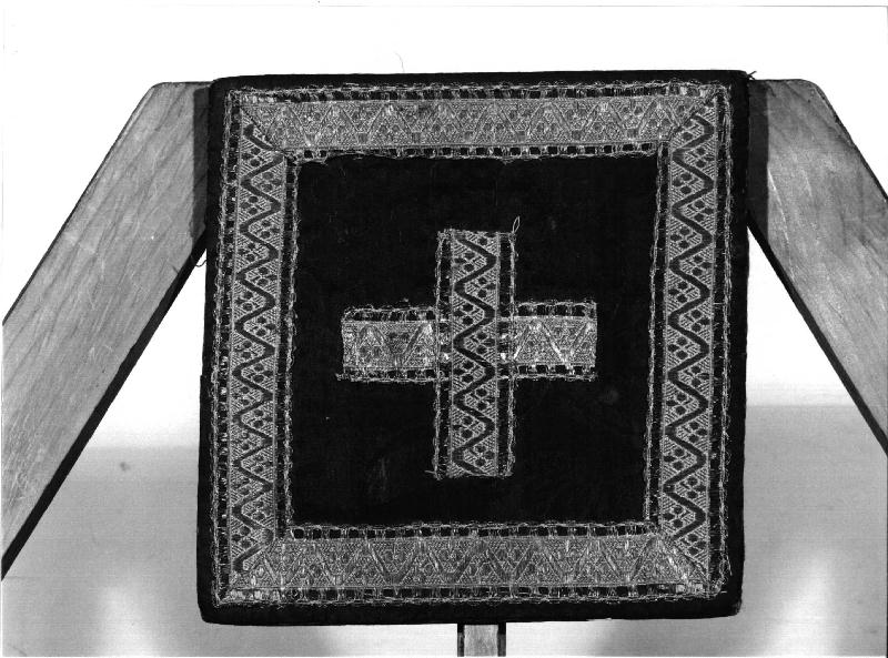 borsa, elemento d'insieme - manifattura ligure (primo quarto sec. XIX)