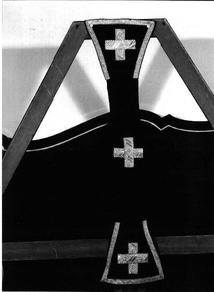 manipolo, opera isolata - manifattura ligure (seconda metà sec. XIX)