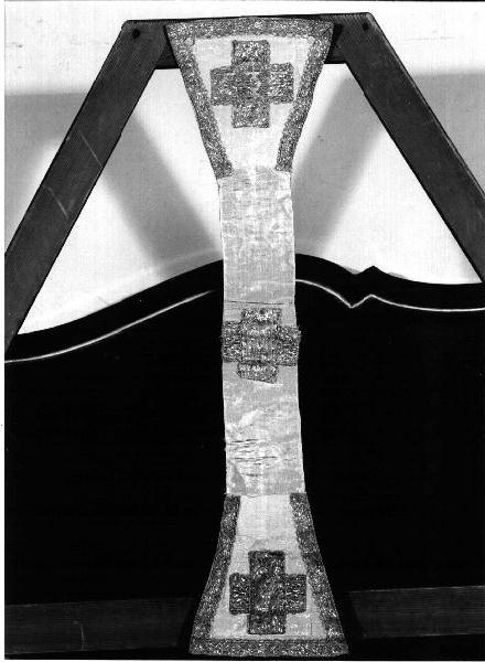 manipolo, opera isolata - manifattura ligure (seconda metà sec. XIX)