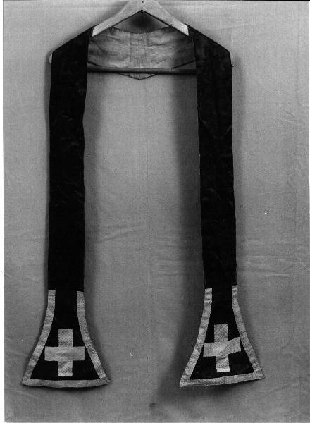 stola, opera isolata - manifattura ligure (prima metà sec. XX)