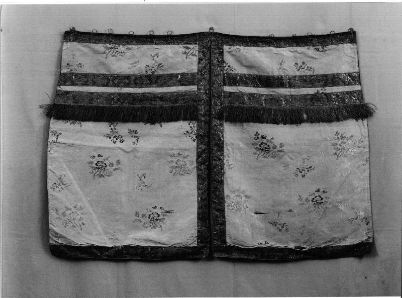 motivi decorativi floreali (conopeo, opera isolata) - manifattura ligure (prima metà sec. XIX)