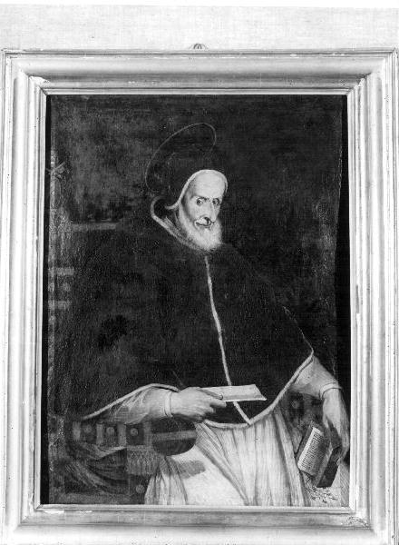 ritratto di papa Pio V (dipinto, opera isolata) - ambito italiano (secc. XVIII/ XIX)
