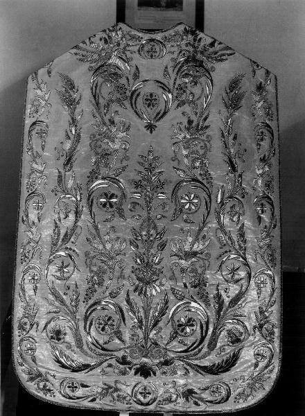 motivi decorativi floreali (pianeta, opera isolata) - manifattura italiana (fine sec. XIX)