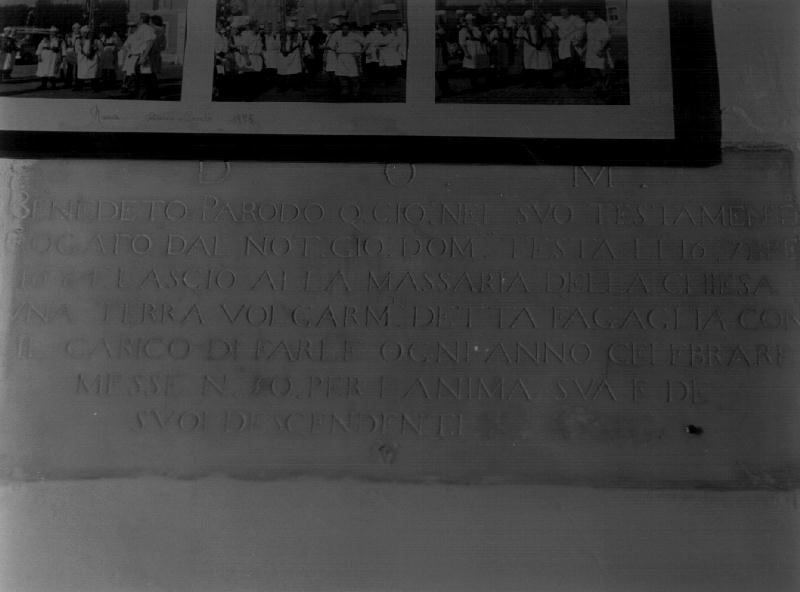 lapide, opera isolata - bottega ligure (sec. XVII)