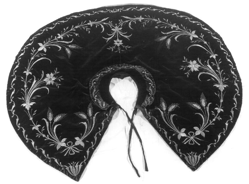 motivi decorativi floreali/ simbolo eucaristico (TABARRINO, serie) - manifattura ligure (secc. XVIII/ XIX)