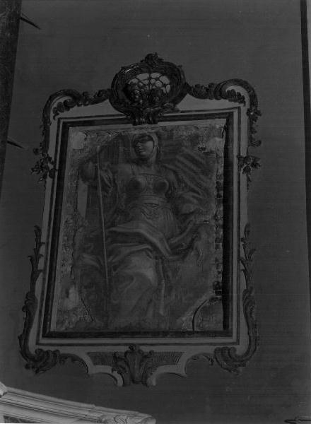 motivi decorativi floreali/ motivi decorativi vegetali/ cherubini (decorazione plastica, elemento d'insieme) - PRODUZIONE LIGURE (seconda metà sec. XVIII)