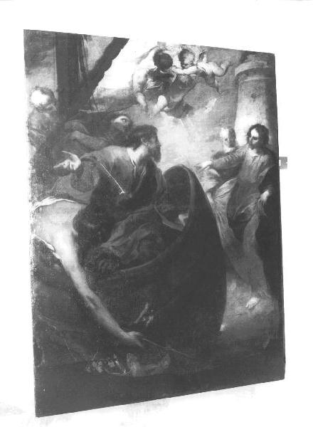 vocazione di San Giacomo (dipinto, opera isolata) di Castello Valerio (secondo quarto sec. XVII)