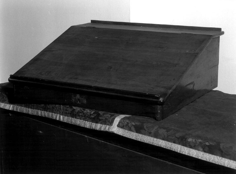 scrittoio, opera isolata - bottega ligure (fine/inizio secc. XIX/ XX)