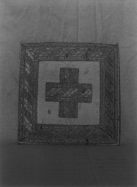 borsa, elemento d'insieme - manifattura ligure (sec. XVIII)