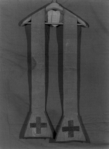 stola, opera isolata - manifattura ligure (sec. XIX)