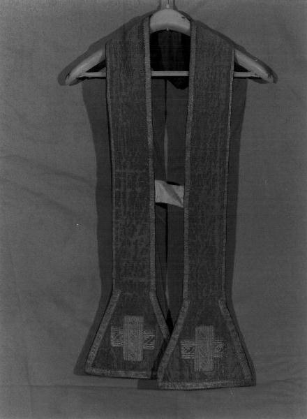 stola, opera isolata - manifattura ligure (sec. XIX)