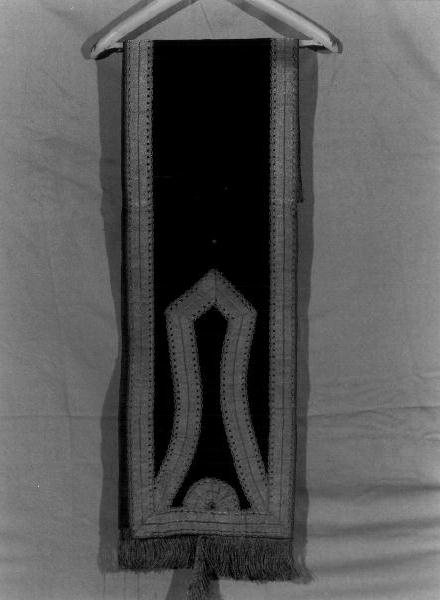 drappo, coppia - manifattura ligure (sec. XIX)