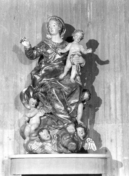 Madonna con Bambino (statua, opera isolata) di Maragliano Anton Maria (primo quarto sec. XVIII)
