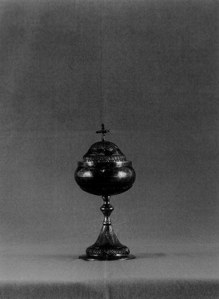 pisside, opera isolata - bottega genovese (primo quarto sec. XIX)