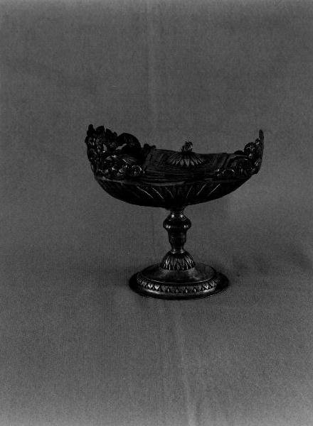 navicella portaincenso, opera isolata - bottega genovese (primo quarto sec. XIX)