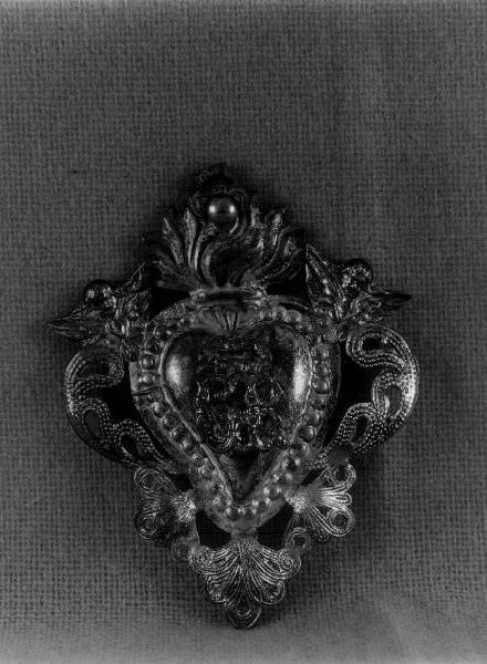 motivi decorativi/ cherubini (ex voto, opera isolata) - bottega genovese (prima metà sec. XX)