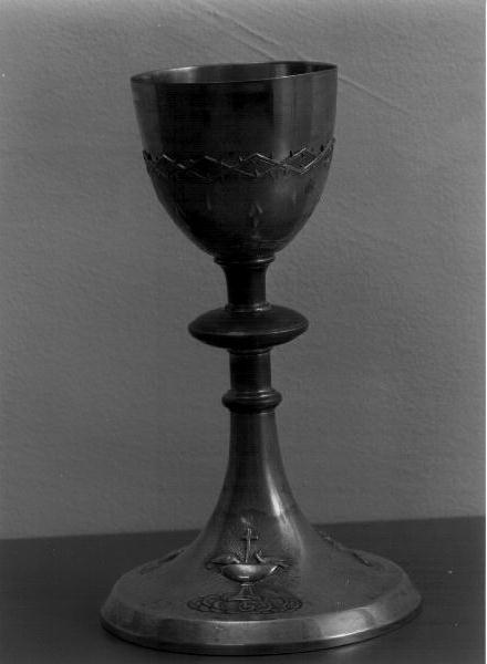 calice, elemento d'insieme - bottega ligure (metà sec. XX)