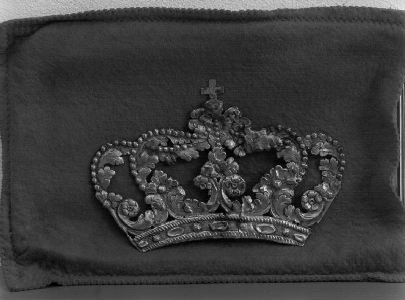 corona, elemento d'insieme - bottega genovese (seconda metà sec. XVIII)