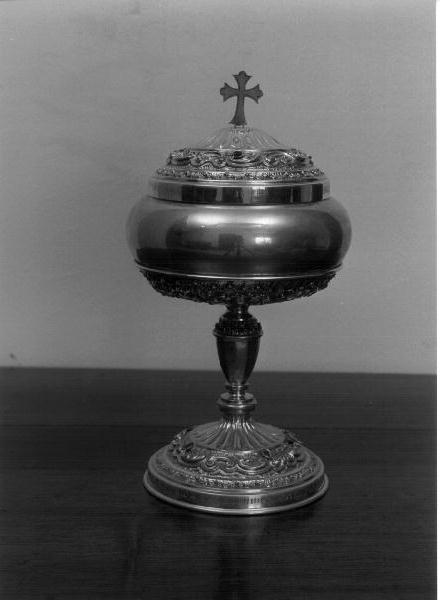 pisside, elemento d'insieme - PRODUZIONE LIGURE (sec. XX)