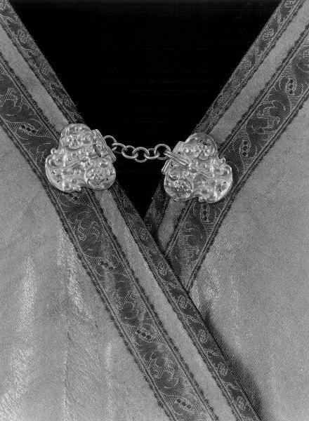 motivi decorativi (fermaglio di piviale, elemento d'insieme) - bottega genovese (secc. XIX/ XX)