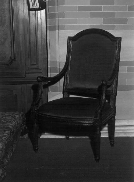 sedia, opera isolata - PRODUZIONE LIGURE (secc. XIX/ XX)