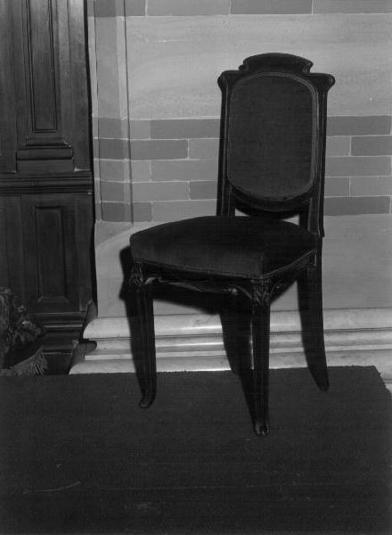 sedia, coppia - PRODUZIONE LIGURE (secc. XIX/ XX)