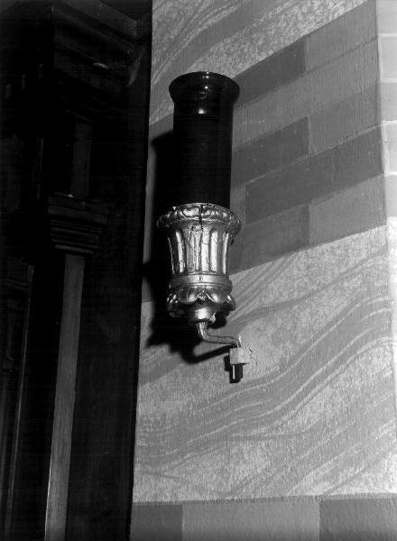 portaceri votivo, opera isolata - bottega ligure (seconda metà sec. XIX)