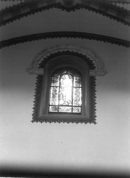 SANTI (vetrata, coppia) - PRODUZIONE LIGURE (secondo quarto sec. XX)